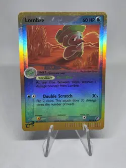 Pokemon TCG Lombre 46/100 Sandstorm Reverse Holo Pokemon Vintage EX Series - Image 1
