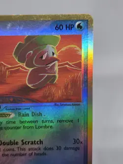 Pokemon TCG Lombre 46/100 Sandstorm Reverse Holo Pokemon Vintage EX Series - Image 3