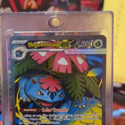 Pokemon Mega Venusaur ex 155/132 Me01: Mega Evolution Ultra Rare Holo English - Image 1