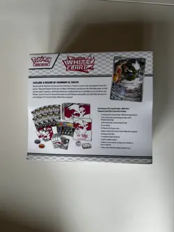 Pokemon White Flare Elite Trainer Box ETB Pokemon Center - Image 2