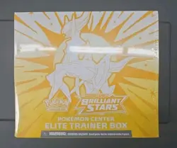 Brilliant Stars Pokemon Center Sword & Shield Elite Trainer Box NEW AND SEALED - Image 1