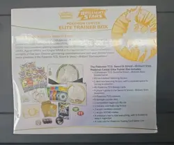 Brilliant Stars Pokemon Center Sword & Shield Elite Trainer Box NEW AND SEALED - Image 2