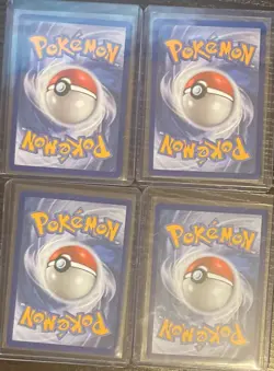 NM Mega Charizard Ex Double Rare 013/094 Phantasmal Flames Pokemon TCG Set Of 4 - Image 2