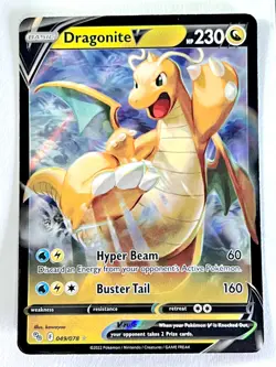 Dragonite 049/078 Ultra Rare Pokemon Go Set Pokemon TCG Pack Fresh Near Mint NM - Image 1