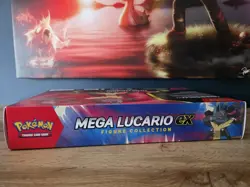 Pokemon TCG Mega Lucario EX Figure Collection Box New & Sealed (Dent In Corner) - Image 5