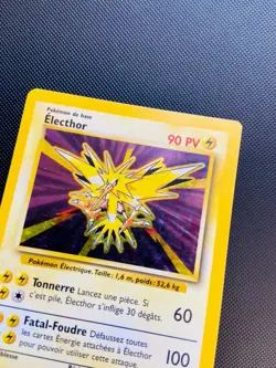 Carte Pokemon Electhor 16/102 HOLO Ed2 Set De Base Edition 2 Wizards - Image 2