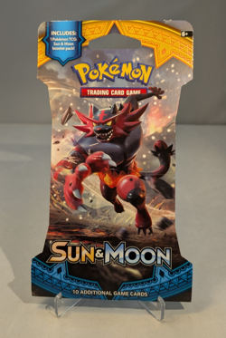 Pokemon Sun & Moon Base Set Sleeved Booster Pack Factory Sealed - Image 1