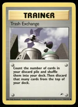 Pokemon Tcg Trash Exchange #126 Pokemon Gym Heroes NM - Image 1