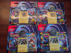 4 Sealed 2 Packs Pokemon TCG Mega Evolution Phantasmal Flames Blister 8 Packs - Image 1