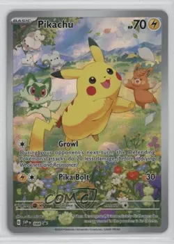 Pikachu (Paldea Adventure Chest) Holo Pokemon Scarlet & Violet Black Star Promo - Image 1
