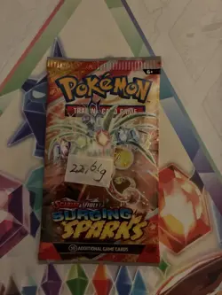 HEAVY! 22.61g Surging Sparks Pokemon TCG Booster Pack - Image 2