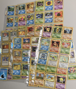 Pokemon Base Set Jungle Fossil Complete Commons & Uncommons LP Authentic - Image 1