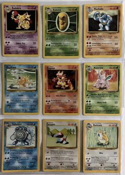 Pokemon Base Set Jungle Fossil Complete Commons & Uncommons LP Authentic - Image 3