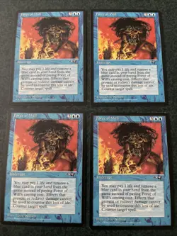 Mtg: Magic 4X Force of Will - Image 1