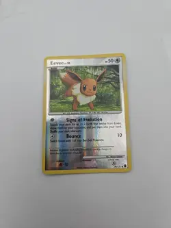 Pokemon TCG Eevee Reverse Holo Rising Rivals 59/111 LP - Image 1