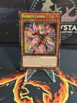 Yu-Gi-Oh! Elfnote Lucina (Starlight Rare) - 1st Edition - BPRO-EN010 NM - Image 1