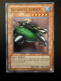 Yu-Gi-Oh! TCG Catapult Turtle DB2-EN047 Effect ATK 1000 DEF 2000 - Image 1