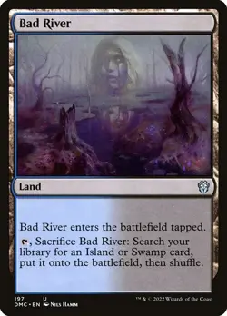 NM Bad River, MTG, Dominaria United, Magic the Gathering, 197 - Image 1