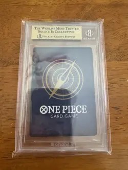 OP09 Wanted Poster Shanks SP SR Emperors in the New World BGS 9.5 - Image 2
