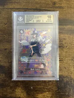 One Piece Awakening Of The New Era SP 03-092 Rob Lucci BGS 10 Pristine 10 💎 - Image 1