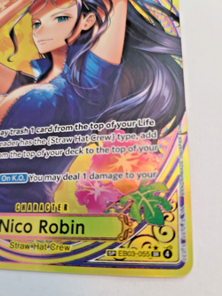 NICO ROBIN ALTERNATE ALT ART SP 2026 ONE PIECE HEROINES EDITION EB03-055 ENGLISH - Image 5
