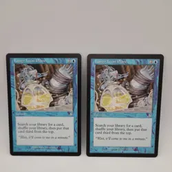 2x Long-Term Plans Scourge Pair Magic the Gathering - Image 1