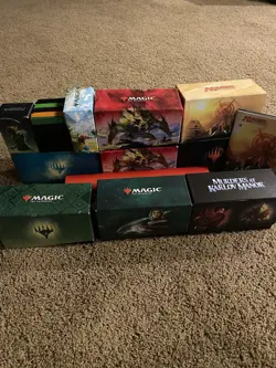 Magic the Gathering Huge Lot 2,000+ with Sleeves, Boxes, Dice, And A Playmat - Image 1