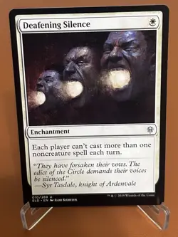 Deafening Silence Throne of Eldraine Regular - Image 1