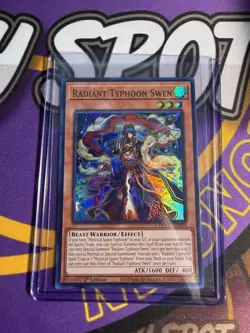 Yugioh Radiant Typhoon Swen DOOD-EN014 Ultra Rare 1st Ed NM - Image 1