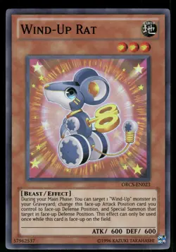 Wind-Up Rat Super Rare Order of Chaos ORCS-EN023 NM - Image 1