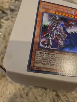 Yu-Gi-Oh Horus the Black Flame Dragon LV8 EEN-ENSE1 Limited Secret Rare NM - Image 3