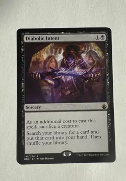 Diabolic Intent Battlebond Regular Magic The Gathering MTG - Image 1