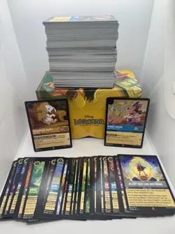 Disney Lorcana Bundle 335 Karten – 43 Rares + 2 Foils – DE/EN – Kapitel 1–9 - Image 1