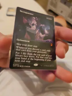 Necropotence (Anime Borderless) Wilds of Eldraine: Enchanting Tales Regular - Image 3