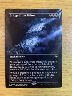 Bridge from Below (Borderless) - Special Guests (SPG) Regular MTG #3 - Image 1