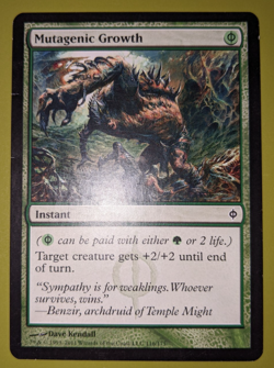 Mutagenic Growth x1 New Phyrexia 1x Magic the Gathering MTG - Image 1