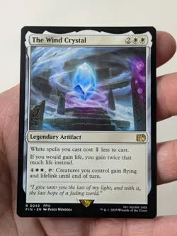 Magic: The Gathering Universes Beyond: Final Fantasy The Wind Crystal #0043 FF3 - Image 3