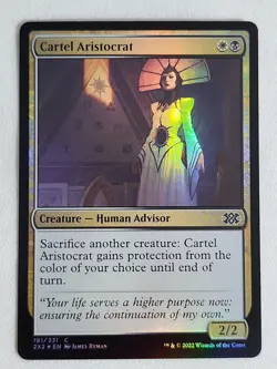 Cartel Aristocrat #191 Double Masters 2022 Foil Magic the Gathering - Image 1
