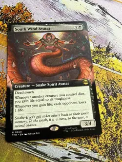 South Wind Avatar - Extended Art Teenage Mutant Ninja Turtles MTG - Image 4