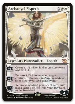 Archangel Elspeth #6 (NM) March of the Machine MOM Magic MTG - Image 1