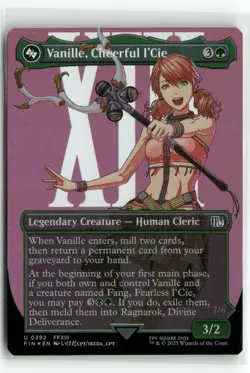 Vanille, Cheerful l'Cie (Borderless) U FINAL FANTASY 392 NM - Foil - Image 1