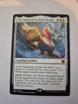 1x 2024 - The Book of Exalted Deeds Forgotten Realms AFR Magic MTG #4 NM x1 - Image 1