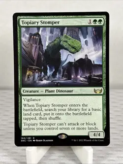 Topiary Stomper Streets of New Capenna MTG Magic The Gathering - Image 1