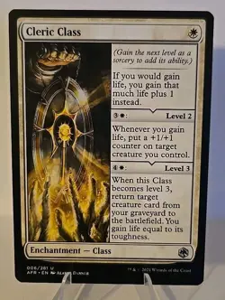 Cleric Class MTG Adventures in the Forgotten Realms Regular - Image 1