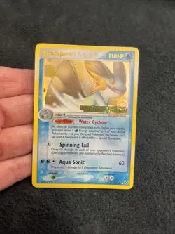 2005 Pokemon Swampert 11/106 Holo Rare EX Emerald Stage 2 Vintage LP - Image 1