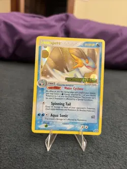 2005 Pokemon Swampert 11/106 Holo Rare EX Emerald Stage 2 Vintage LP - Image 5