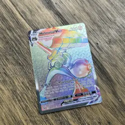 Pokemon TCG Melmetal VMAX Holo Ultra Rare Card 080/078 Rainbow - Image 4