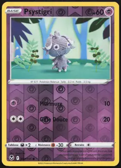 Carte Pokemon Psystigri 081/195 Reverse Tempete Argentee Francais - Image 1