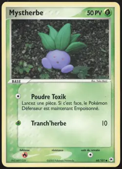 Carte Pokemon Mystherbe 68/101 Legendes Oubliees Francais - Image 1