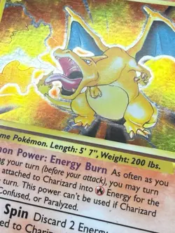 Charizard 4/102 Base Set Holo Rare English Pokemon TCG Card - Image 4